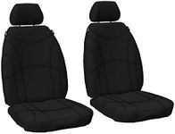 Sperling Custom Black Front Neoprene Seat Covers Compatible with Mitsubishi ASX XA XB XC XD 2010-On