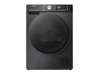 Hisense 5S Series DH5S102BB Wifi Connected 10Kg Heat Pump Tumble Dryer - Black - A+++ Rated