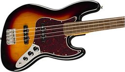 Squier by Fender Classic Vibe 60's Fretless Jazz Bass - Laurel - 3-Color Sunburst