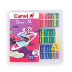 Camel Oil Pastel with Reusable Plastic Box - 50 Shades