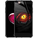 iPhone 6S Plus Case,9H Tempered Glass iPhone 6 Plus Cases for Girls Women Boys,Red Dragon Eye Pattern Design Shockproof Anti-Scratch Case for Apple iPhone 6/6s Plus