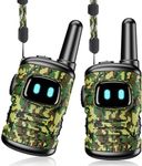 Veopoko Walkie Talkie Kids, Kids Toys for Outdoor Games Adventures Kids Military Toys for 3 4 5 6 7 Year Old Boys Gifts for 3-12 Year Olds Boys Toys Age 3 4 5 6 Year Old Boys Gifts Army Toys for Boys