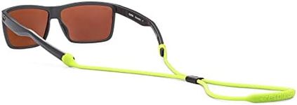 Pilotfish Glasses Strap, Silicone Sunglasses Strap for Eyewear, Adjustable Eyeglass Chain (Neon Green)