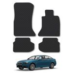 Car Mats for BMW 5 Series (2013-2017) [F10/F11] [Saloon/Estate] Tailored Fit Rubber Floor Mat Set Accessory Black Custom Fitted 4 Pieces - Anti-Slip Backing, Heavy Duty & Waterproof