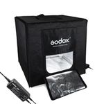 Godox LSD80 Mini Photography Studio Lighting Tent, 5800K Double LED Light Boards Studio Box for Photography Shooting (32 x 32 x32 inch)
