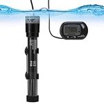 SainSmart XpertMatic Submersible Aquarium Heater, 100W Adjustable Fish Tank Heater Thermostat with Suction Cup, for Marine Saltwater and Freshwater, Up to 20 Gallon Fish Tanks