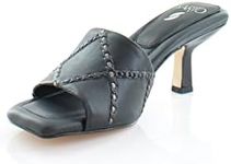 Franco Sarto Betty Black 5 M, Black Leather, 5