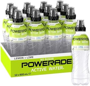 Powerade Active Water Lemon Lime Sports Drink 12 x 600 ml