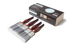 Hamilton Perfection Pure Synthetic Fine Tipped Brushes | 4 Box Set | Vapour Box Compatible | 1", 1.5", 2"