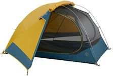 Kelty Far Out Backpacking Tent + Tent Footprint Package, 2 or 3 Person Capacity, Backpacking Starter Kit and Camping Shelter, Stuff Sack Included (2 Person)