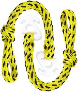 Boat Tube Connector Tow Rope, Quick Connect Tubing Ropes Jet Ski Skiing Accessories for Towable Tubes Boating, Floating Sledding Connecting Hook Harness Water Wakeboard Kneeboard River Connectors