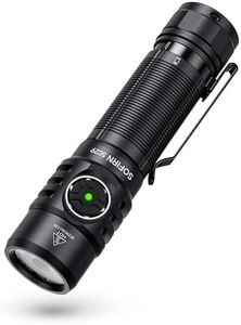 sofirn SC29 Led Flashlight Rechargeable 3000 Lumen, Small Powerful Flashlight with USB C Handle Pocket Flashlight, Long Battery Life, IP68 Waterproof for Emergencies, Dog Walking