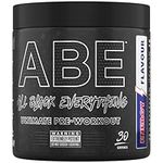 Applied Nutrition ABE Pre Workout - All Black Everything Pre Workout Powder, Energy & Physical Performance with Citrulline, Creatine, Beta Alanine (375g - 30 Servings) (Energy Flavour)