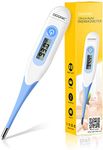 Thermometers, Adoric Best Digital Medical Thermometers Armpit and Oral Thermometers for Baby, Kids, Adults-Upgrade Version (Blue)