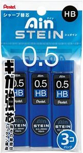 Pentel XC275HB-3P Ein Stein Mechanical Pencil Lead, Pack of 3