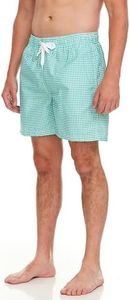 Kanu Surf Men's Monaco Swim Trunks (Regular & Extended Sizes), Monaco Green, X-Large