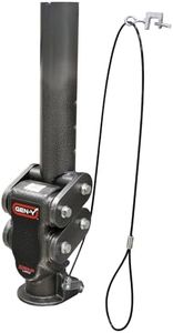 GEN-Y Hitch GH-7042 Spartan Torsion-Flex SnapLatch 2.5" Offset 4" Round Tube Gooseneck 2 5/16" Coupler Standard Height 4.5K TW 25K Towing