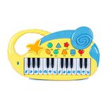 Webby Musical Fun 24-Key Piano with Record & Playback Toy (Yellow)