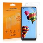 kwmobile Screen Protectors Compatible with Samsung Galaxy A21s Screen Protector - 3x Ultra-Clear Transparent Phone Films