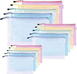 Qidexin 30 Pack Mesh Zipper Pouch D