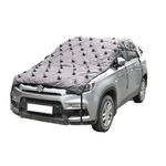 Car Protection Cover (Spikes) Universal Size Single Pcs (Mediumfor Size, Grey)