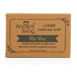 Ancient Living Tea tree Luxury Handmade Soap - 100g (Set of 2) Anti Bacterial | Acne | Pimples | Blackheads Enriched with 100% Cold Pressed Essential Oil Ideal for All Skin Type