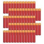 YAAVAAW 60Pcs Big Red Mega Bullets Foam Darts,9.5cm Refill Large Bullets Mega Darts for Nerf N-strike Elite Mega Bullets Series Blasters Kids Toy Gun Darts