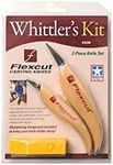 Flexcut 3 Starter, Brown, 2-Piece Knife Set