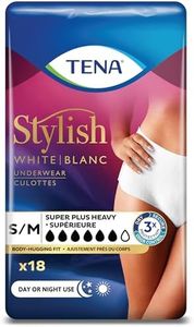 :TENA Incontinence Underwear for Women, Super Plus Absorbency, Small/Medium, 18 Count