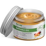 100% Raw Batana Mask for Hair Care, Dr Sebi Organic Honduras Batana Oil for All Hair Types 4.2oz