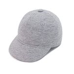 Keepersheep Baby Baseball Cap Infant Sun Hat, Infant Toddler Kids Baseball Cap, Light Gray, 0-3 Months