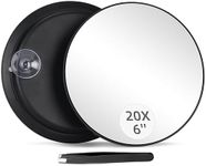 20X Magnifying Mirror and Tweezers 