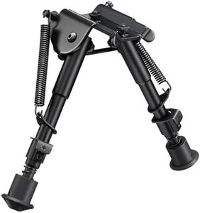 MidTen 6-9 Inch Bipod Compatible with Mlok, Adjustable Lightweight Tactical Bipod Attached Directly for Outdoor Activties