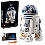 LEGO Star Wars R2-D2 75308 Droid Building Set for Adults,Collectible Display Model with Luke Skywalker's Lightsaber,Great Birthday for Husb&s,Wives,Any Star Wars Fans, 2314 Pcs