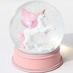 Unicorn Snow Globes for Girls, 100M