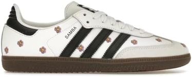 adidas Samba OG Womens Sneaker (Light Purple Floral, 8.5)