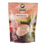 Organic Wellness White Matar Dal Split 450 Gram Pack