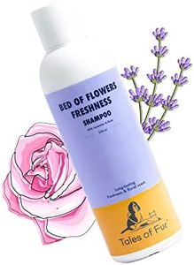 Tales of Fur Bed Of Flowers Freshness Dog Shampoo 250 Milliliter|Aloe Vera Extract|Lavandula Angustifolia Fragrance (Lavender Essential Oil & Rose Essential Oil)