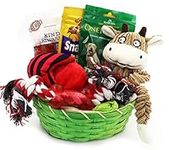Premium Dog Gift Basket with Treats