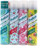 Batiste Dry Shampoo Original, Cherry, Blush, Tropical (4 pack) 6.73 oz