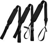 Generic 3 Pcs Carry Strap for Beach Chair Folding Chair Adjustable Beach Chair Backpack Straps Straps for Carrying Folding Chair for Beaches Camping Backpacking Picnics Outdoor (Black)