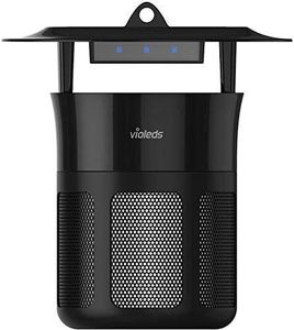 Mosclean IS1 UV Mosquito Killer Machine for Home Indoor & Outdoor | Chemical-Free Mosquito Trap with UV LED & Suction Fan | Silent Operation |Energy Efficient 4W Mosquito Catcher (Black)