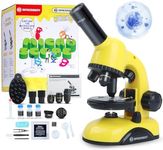 Microscope for Kids, Kids Microscope Kit, 40x-750x Microscope Kit for Kids 5-7 8-12, Educational STEM & Science Toys with Slides, Phone Adapter, Gifts Toys for Boys Girls Ages 5-6-7-8-12-13