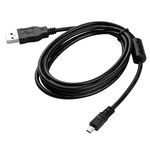 PDEEY UC-E6 USB Cable, Charger Replacement for Nikon Coolpix L830 S3300, Fujifilm Camera, (Mini 8P, 3.3 FT)