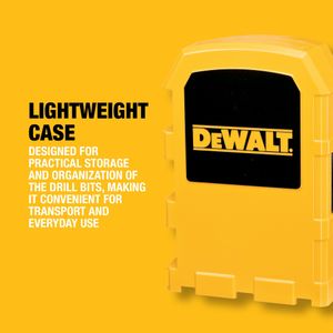 DEWALT EXTREME 2 HSS-G Drill Bit Set – 29 Piece High-Speed Steel