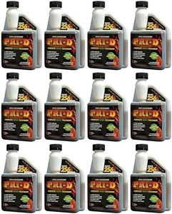 PRI-D Diesel Stabilizer and Fuel Treatment Additive, 16 oz (12 Pack) – Improves Fuel Lubricity, Stability and Engine Performance, Reduces Deposits, Emissions and Protects Diesel Fuel System
