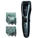 Panasonic Hair and Beard Trimmer, Men's, with 39 Adjustable Trim Settings and Two Comb Attachments for Beard and Hair, Corded or Cordless Operation, ER-GB60-K