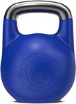 Kettlebell Kings | Competition Kettlebell Weights (8-48 KG) For Women & Men | Designed For Comfort in High Repetition Workouts | Superior Balance For Better Workouts