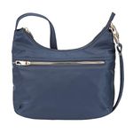 Travelon 43198 341 Anti-Theft Tailored Hobo Bag, Sapphire, One Size