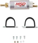 NEW MSD HIGH PRESSURE ELECTRIC FUEL PUMP,45 GPH AT 60 PSI,.375" HOSE NIPPLE INLET & OUTLET